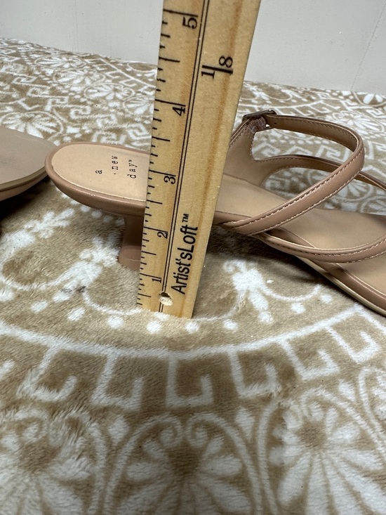 a new day Nude/Tan Strappy Toe-Loop Slide Sandals - Picture 5 of 7